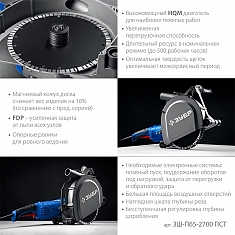 Характеристики штроборезов Зубр Профессионал ЗШ-П65-2700 ПСТ