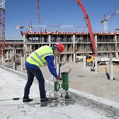 Использование установки алмазного бурения Bycon Pro-250 Использование установки алмазного бурения Bycon Pro-250