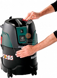 Проверка универсального строительного пылесоса Metabo ASA 25 L PC